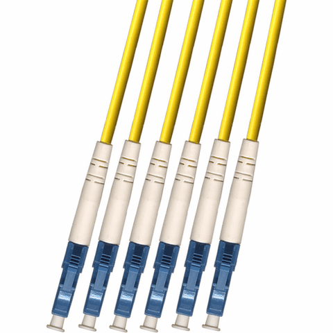 LC/LC 6 Strand Fiber Optic Cable (9/125) Singlemode 100M